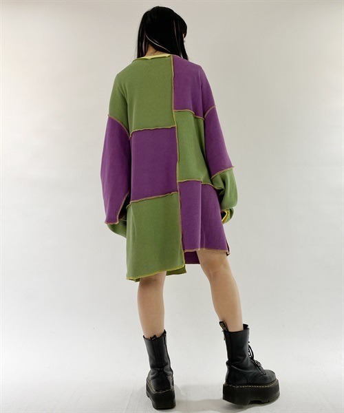 Candy Stripper（キャンディストリッパー）の「CND BUNNY JOIN UP トップス（スウェット・レディース・ブラック/イエロー/カーキ・2）」の13枚目の写真