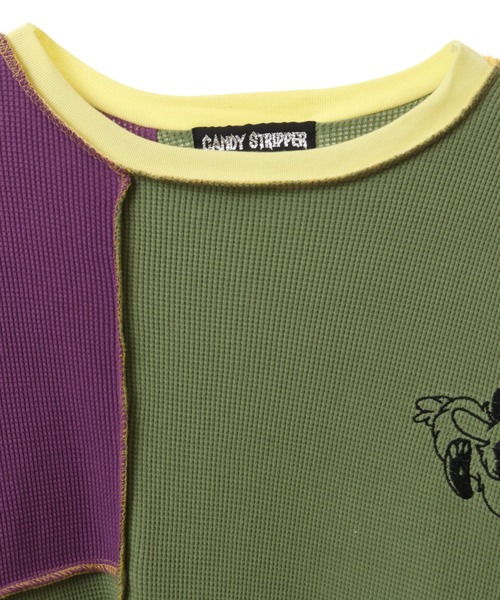 Candy Stripper（キャンディストリッパー）の「CND BUNNY JOIN UP トップス（スウェット・レディース・ブラック/イエロー/カーキ・2）」の20枚目の写真