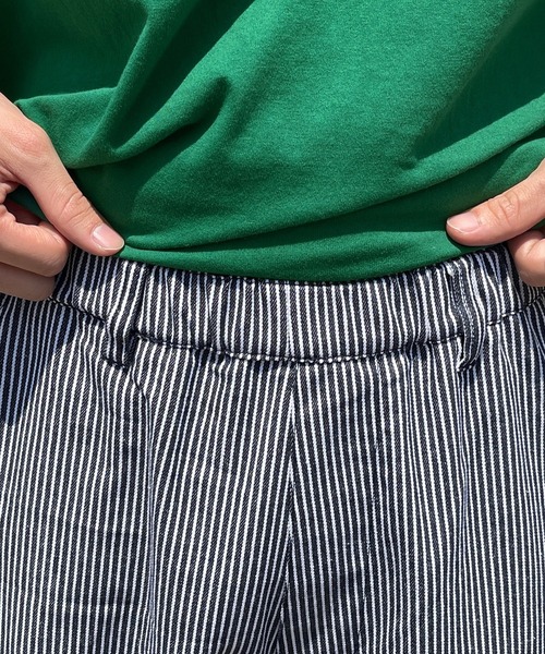 kutir(クティール)の「バルーンペインターヒッコリーワークカーゴパンツ(カーゴパンツ・メンズ・ホワイト/ネイビー・SMALL/MEDIUM/LARGE)」の14枚目の写真