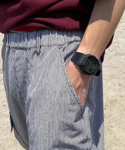 kutir(クティール)の「バルーンペインターヒッコリーワークカーゴパンツ(カーゴパンツ・メンズ・ホワイト/ネイビー・SMALL/MEDIUM/LARGE)」の15枚目の写真