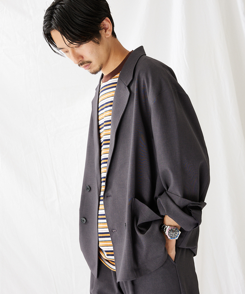 journal standard｜ウールトロピカル ダブルジャケット JOURNAL STANDARD（ジャーナルスタンダード）の「ウールトロピカル