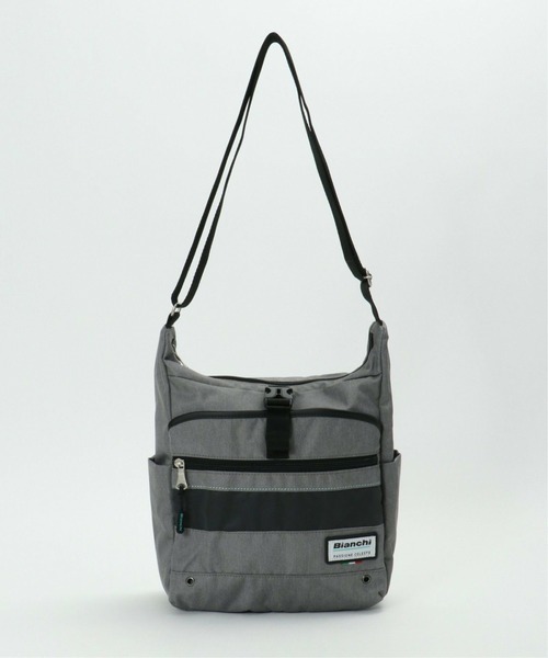 Bianchi（ビアンキ）の「【WEB限定】Bianchi ビアンキ 縦ショルダーバッグ（ショルダーバッグ・メンズ・ブラック/ネイビー/グレー・FREE）」の3枚目の写真