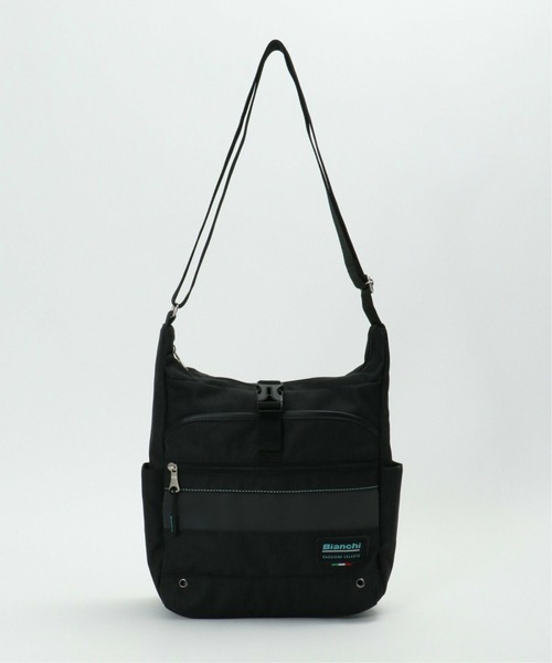 Bianchi（ビアンキ）の「【WEB限定】Bianchi ビアンキ 縦ショルダーバッグ（ショルダーバッグ・メンズ・ブラック/ネイビー/グレー・FREE）」の2枚目の写真