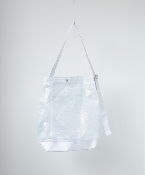 WHIMSIC(ウィムジック)の「【WHIMSIC】クリアワンショルダーバッグ(ショルダーバッグ・レディース・イエロー/オレンジ/ホワイト・ONE SIZE)」の4枚目の写真