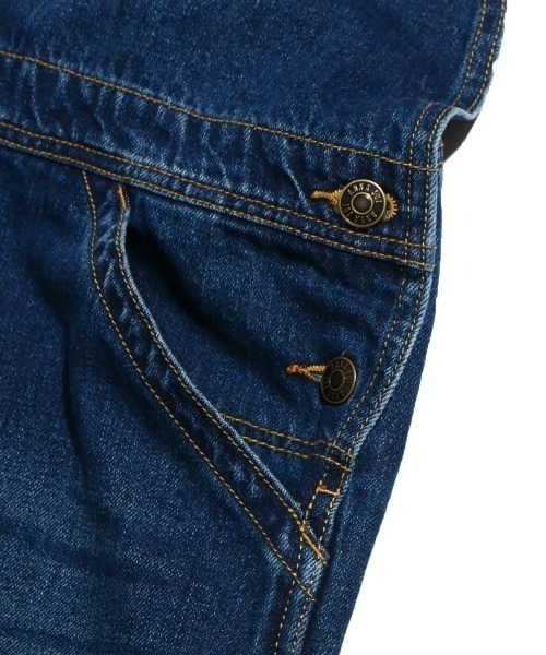 ANNA SUI（アナスイ）の「ANNA SUI ATMOS  オーバーオール 【SP】（サロペット/オーバーオール・メンズ・ホワイト/ライトブルー/インディゴブルー・M/L）」の8枚目の写真