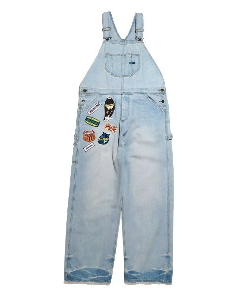ANNA SUI（アナスイ）の「ANNA SUI ATMOS  オーバーオール 【SP】（サロペット/オーバーオール・メンズ・ホワイト/ライトブルー/インディゴブルー・M/L）」の14枚目の写真
