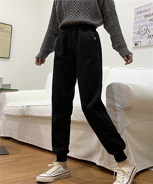 Dream garden(ドリームガーデン)の「スウェットパンツ(スウェットパンツ・レディース・梅/グレー/ライトベージュ/ブラック・M/S/XL/XXL/L)」の18枚目の写真