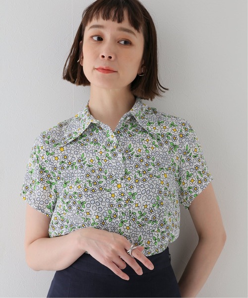 ROLLA'S（ローラス）の「【ROLLA'S/ローラス 】floral matilda top（シャツ/ブラウス・レディース・ライトブルー/ホワイト・FREE）」の6枚目の写真