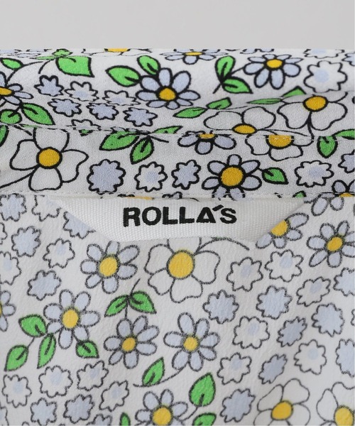 ROLLA'S（ローラス）の「【ROLLA'S/ローラス 】floral matilda top（シャツ/ブラウス・レディース・ライトブルー/ホワイト・FREE）」の20枚目の写真