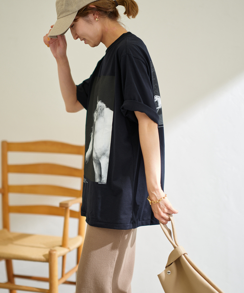 FRAMeWORK(フレームワーク)の「【JANE SMITH/ジェーンスミス】HORSE NO1 SS Tシャツ(Tシャツ/カットソー・レディース・ホワイト/ブラック・FREE)」の22枚目の写真