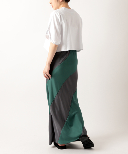 JOINT WORKS（ジョイントワークス）の「【ALORE/アローレ】クロップドTシャツ（Tシャツ/カットソー・レディース・ホワイト/ブラック系その他・FREE）」の11枚目の写真