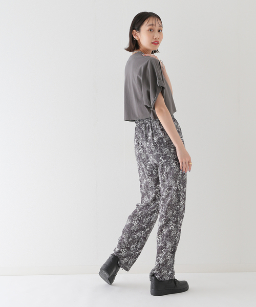 JOINT WORKS（ジョイントワークス）の「【ALORE/アローレ】クロップドTシャツ（Tシャツ/カットソー・レディース・ホワイト/ブラック系その他・FREE）」の15枚目の写真