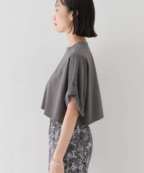 JOINT WORKS（ジョイントワークス）の「【ALORE/アローレ】クロップドTシャツ（Tシャツ/カットソー・レディース・ホワイト/ブラック系その他・FREE）」の20枚目の写真