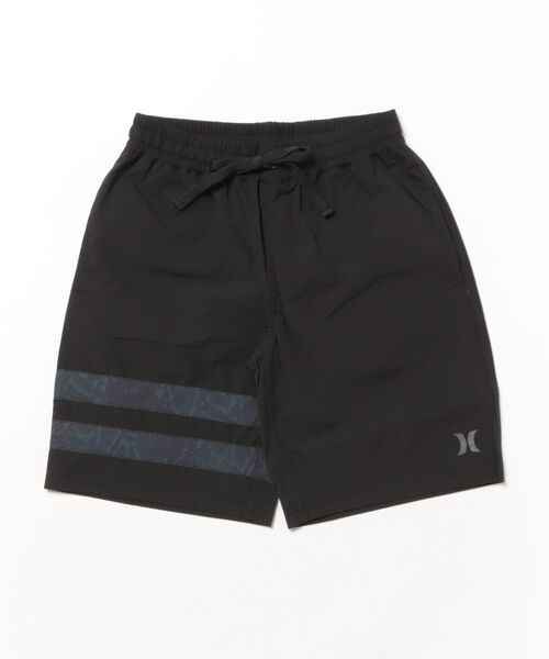 Hurley (ハーレー)の「Hurley/ハーレー キッズ 水着 トランクス BBS2200001(水着・キッズ・ブルー/ブラック×レッド/ブラック×ホワイト/ピンク系その他/ブラック×シルバー/ロイヤルブルー/ライム・130cm/140cm/160cm/150cm)」の3枚目の写真
