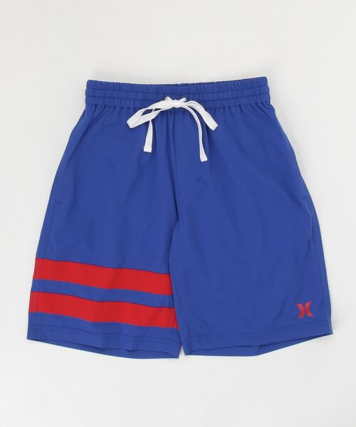 Hurley (ハーレー)の「Hurley/ハーレー キッズ 水着 トランクス BBS2200001(水着・キッズ・ブルー/ブラック×レッド/ブラック×ホワイト/ピンク系その他/ブラック×シルバー/ロイヤルブルー/ライム・130cm/140cm/160cm/150cm)」の5枚目の写真
