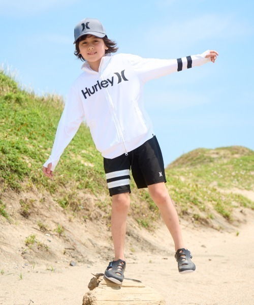 Hurley (ハーレー)の「Hurley/ハーレー キッズ 水着 トランクス BBS2200001(水着・キッズ・ブルー/ブラック×レッド/ブラック×ホワイト/ピンク系その他/ブラック×シルバー/ロイヤルブルー/ライム・130cm/140cm/160cm/150cm)」の17枚目の写真