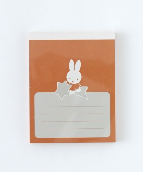 Miffy( ミッフィー)の「Miffy/バイカラーポップアップメモパッド(手帳/メモ帳・レディース・ピンク/ネイビー/グリーン/オレンジ・FREE)」の13枚目の写真