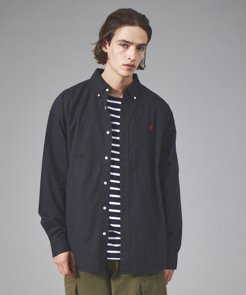 BEVERLY HILLS POLO CLUB(ビバリーヒルズポロクラブ)の「【BEVERLY HILLS POLO CLUB / ビバリーヒルズポロクラブ】B/Dシャツボタンダウン 長袖シャツ / デニムシャツ(シャツ/ブラウス・メンズ・ホワイト/ブラック/ベージュ/ネイビー/インディゴブルー/キャメル/ダークネイビー・LL/M/L)」の3枚目の写真