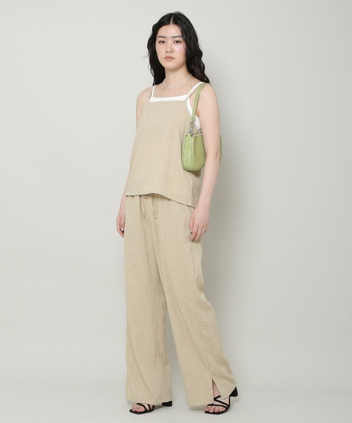 ALAND（エーランド）の「3.3 Field Trip／スクエアネックキャミ 2353224（キャミソール・レディース・ブラック/ベージュ・FREE）」の11枚目の写真