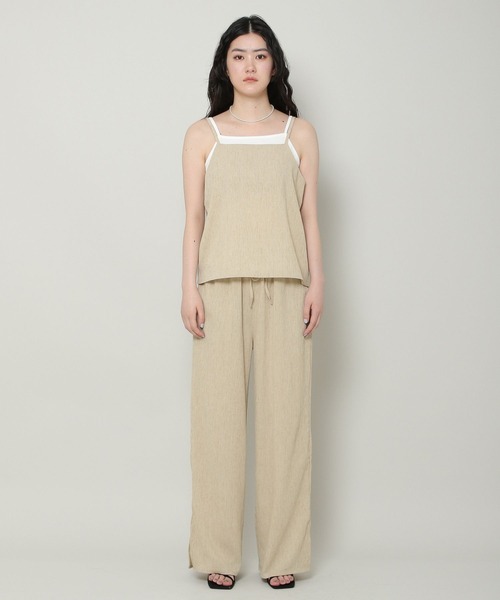 ALAND（エーランド）の「3.3 Field Trip／スクエアネックキャミ 2353224（キャミソール・レディース・ブラック/ベージュ・FREE）」の15枚目の写真