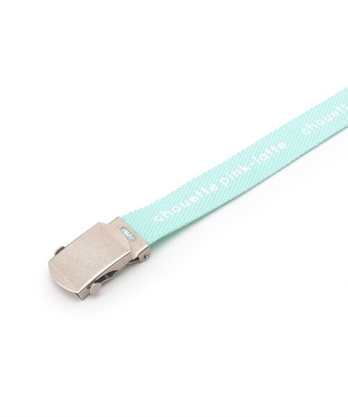PINK-latte（ピンクラテ）の「ロゴガチャベルト（ベルト・キッズ・ライトグリーン/ライトパープル/ブラック・00）」の5枚目の写真