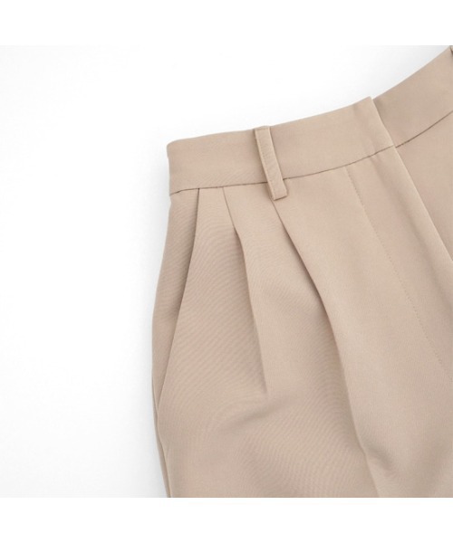 flower（フラワー）の「タックテーパードパンツ（その他パンツ・レディース・ベージュ/パープル・FREE）」の11枚目の写真