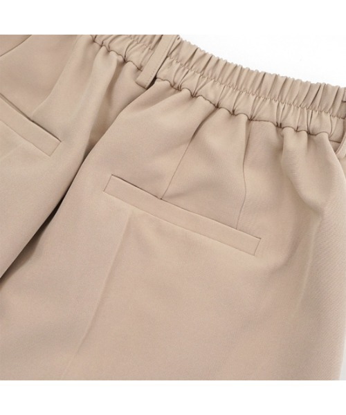 flower（フラワー）の「タックテーパードパンツ（その他パンツ・レディース・ベージュ/パープル・FREE）」の14枚目の写真