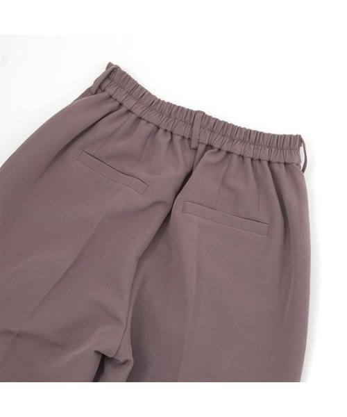 flower（フラワー）の「タックテーパードパンツ（その他パンツ・レディース・ベージュ/パープル・FREE）」の17枚目の写真