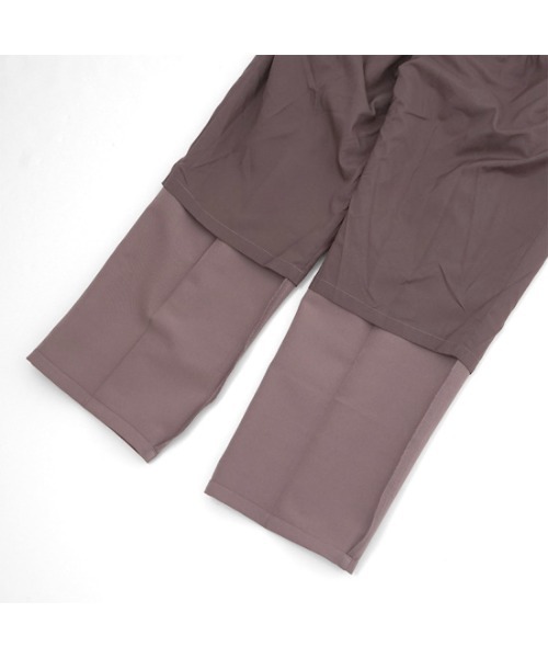 flower（フラワー）の「タックテーパードパンツ（その他パンツ・レディース・ベージュ/パープル・FREE）」の19枚目の写真