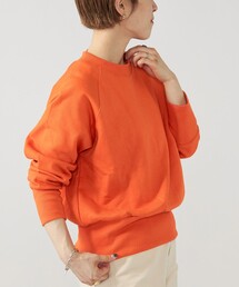 SHIPS any | SHIPS any:〈ウォッシャブル〉オーガニックコットン 裏毛 起毛 コンパクト プルオーバー(スウェット)