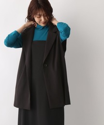 GLOBAL WORK | テーラーカラーミドルジレ/347288(ベスト)