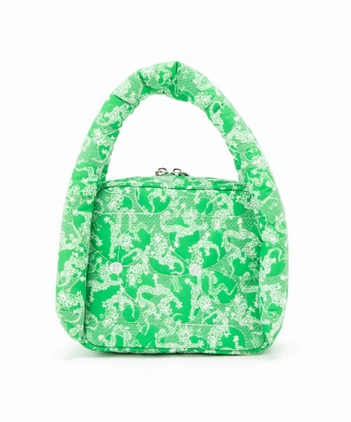 HEY!MrsROSE(ヘイミセスローズ)の「HEY! Mrs ROSE(ヘイ!ミセスローズ)PukuPuku BAG(ハンドバッグ・レディース・グリーン/ピンク/ブラック・FREE)」の6枚目の写真