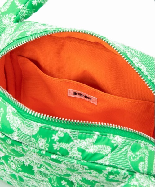 HEY!MrsROSE(ヘイミセスローズ)の「HEY! Mrs ROSE(ヘイ!ミセスローズ)PukuPuku BAG(ハンドバッグ・レディース・グリーン/ピンク/ブラック・FREE)」の11枚目の写真