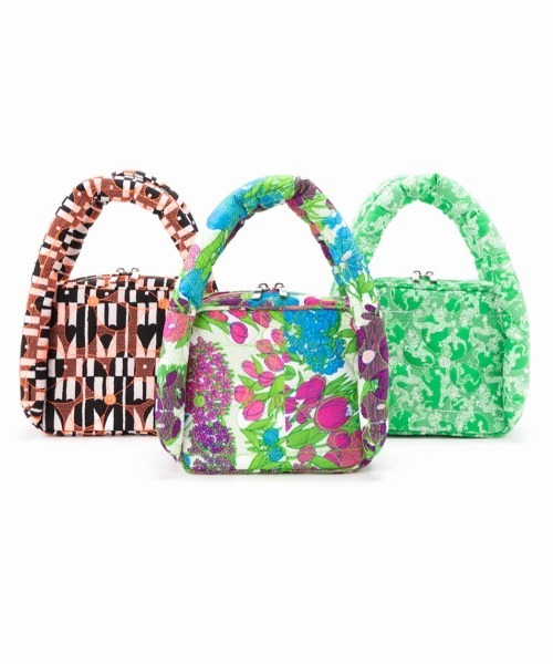 HEY!MrsROSE(ヘイミセスローズ)の「HEY! Mrs ROSE(ヘイ!ミセスローズ)PukuPuku BAG(ハンドバッグ・レディース・グリーン/ピンク/ブラック・FREE)」の15枚目の写真