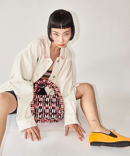 HEY!MrsROSE(ヘイミセスローズ)の「HEY! Mrs ROSE(ヘイ!ミセスローズ)PukuPuku BAG(ハンドバッグ・レディース・グリーン/ピンク/ブラック・FREE)」の21枚目の写真