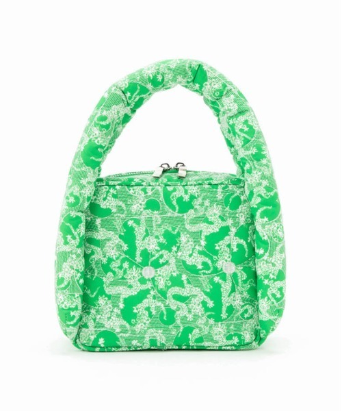 HEY!MrsROSE(ヘイミセスローズ)の「HEY! Mrs ROSE(ヘイ!ミセスローズ)PukuPuku BAG(ハンドバッグ・レディース・グリーン/ピンク/ブラック・FREE)」の5枚目の写真