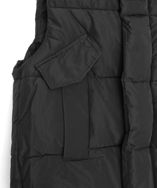 Figments（フィグメンツ）の「エコダウンベスト（ダウンベスト・レディース・ブラック/オフホワイト・FREE）」の9枚目の写真