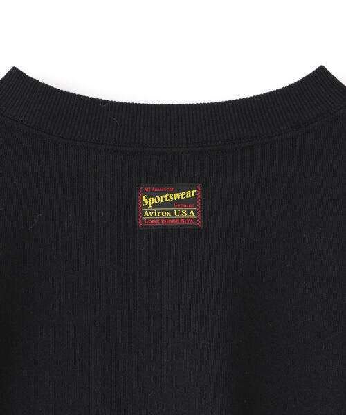 AVIREX(アヴィレックス)の「【WEB&DEPOT限定】LOGO PATCHED CREW SWEAT / ロゴ パッチド クルー スウェット / AVIREX / アヴィレックス(スウェット・メンズ・オートミール/ダークグリーン/マスタード/レッド/ブラック/その他5/ダークグリーン系・MEDIUM/LARGE/X-LARGE/XX-LARGE/XL(43))」の22枚目の写真