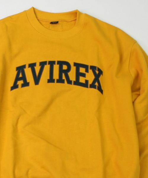 AVIREX(アヴィレックス)の「【WEB&DEPOT限定】LOGO PATCHED CREW SWEAT / ロゴ パッチド クルー スウェット / AVIREX / アヴィレックス(スウェット・メンズ・オートミール/ダークグリーン/マスタード/レッド/ブラック/その他5/ダークグリーン系・MEDIUM/LARGE/X-LARGE/XX-LARGE/XL(43))」の5枚目の写真
