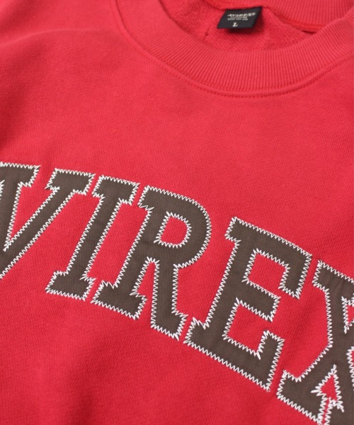 AVIREX(アヴィレックス)の「【WEB&DEPOT限定】LOGO PATCHED CREW SWEAT / ロゴ パッチド クルー スウェット / AVIREX / アヴィレックス(スウェット・メンズ・オートミール/ダークグリーン/マスタード/レッド/ブラック/その他5/ダークグリーン系・MEDIUM/LARGE/X-LARGE/XX-LARGE/XL(43))」の16枚目の写真