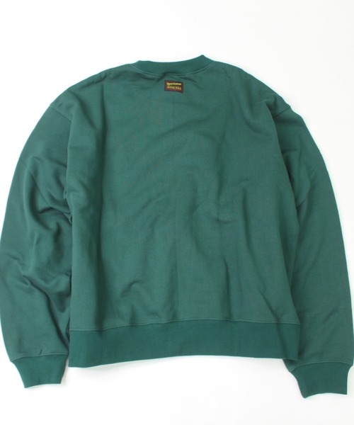 AVIREX(アヴィレックス)の「【WEB&DEPOT限定】LOGO PATCHED CREW SWEAT / ロゴ パッチド クルー スウェット / AVIREX / アヴィレックス(スウェット・メンズ・オートミール/ダークグリーン/マスタード/レッド/ブラック/その他5/ダークグリーン系・MEDIUM/LARGE/X-LARGE/XX-LARGE/XL(43))」の11枚目の写真