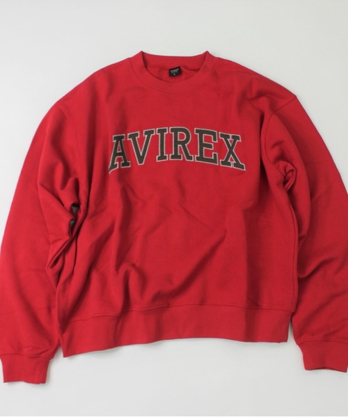 AVIREX(アヴィレックス)の「【WEB&DEPOT限定】LOGO PATCHED CREW SWEAT / ロゴ パッチド クルー スウェット / AVIREX / アヴィレックス(スウェット・メンズ・オートミール/ダークグリーン/マスタード/レッド/ブラック/その他5/ダークグリーン系・MEDIUM/LARGE/X-LARGE/XX-LARGE/XL(43))」の14枚目の写真