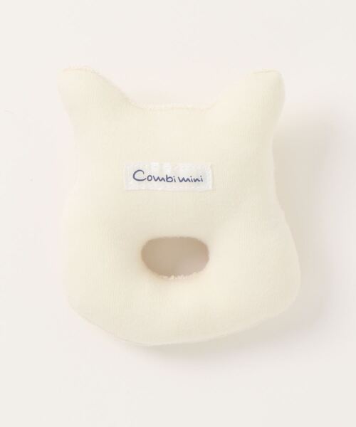 combimini(コンビミニ)の「オーガニックフワフワガラガラ(その他ベビー用品・キッズ・ネイビー/レッド・F)」の3枚目の写真