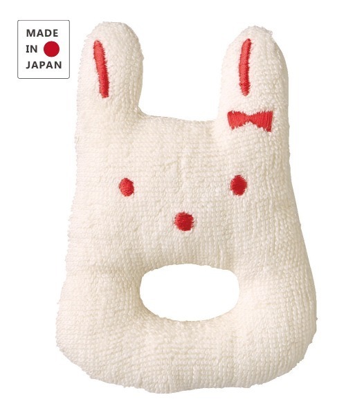combimini(コンビミニ)の「オーガニックフワフワガラガラ(その他ベビー用品・キッズ・ネイビー/レッド・F)」の2枚目の写真