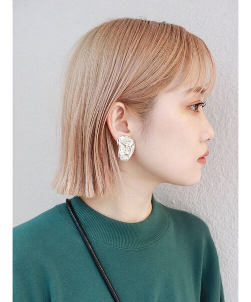 MURUA（ムルーア）の「アシメクラッシュメタルイヤリング（イヤリング・レディース・シルバー/ゴールド・FREE）」の4枚目の写真