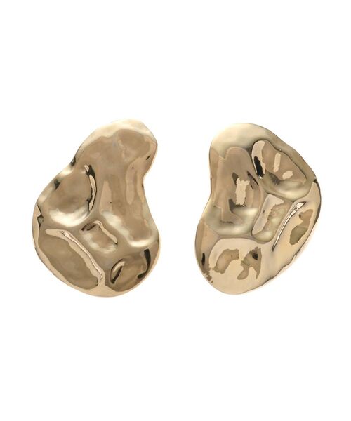 MURUA（ムルーア）の「アシメクラッシュメタルイヤリング（イヤリング・レディース・シルバー/ゴールド・FREE）」の11枚目の写真