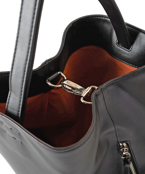 LE VERNIS（ル・ベルニ）の「LE VERNIS　リュック 223-210509（バックパック/リュック・レディース・ベージュ/ブラック・FREE）」の18枚目の写真