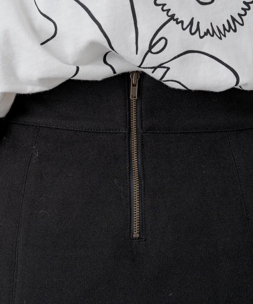 Kastane（カスタネ）の「台形ミニスカート（スカート・レディース・アイボリー/ブラック・FREE）」の18枚目の写真