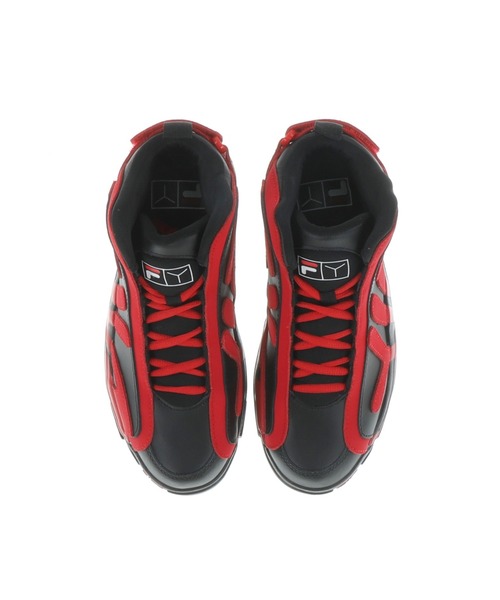Y/Project（ワイプロジェクト）の「【Y/PROJECT x FILA】FILA YP GRANT HILL（スニーカー・メンズ・ブラック×レッド・24.0cm/26cm/23cm）」の3枚目の写真