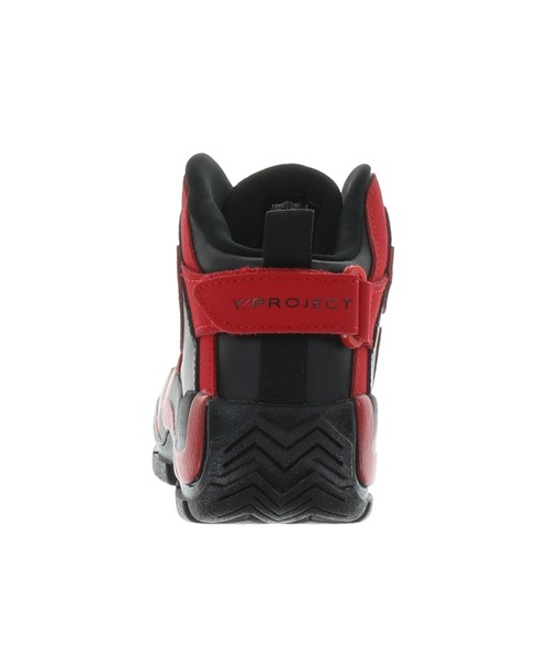 Y/Project（ワイプロジェクト）の「【Y/PROJECT x FILA】FILA YP GRANT HILL（スニーカー・メンズ・ブラック×レッド・24.0cm/26cm/23cm）」の4枚目の写真